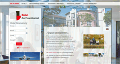 Desktop Screenshot of hotel-froschbaechel.de